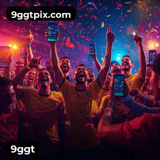 Aplicativo móvel 9ggt para iOS e Android